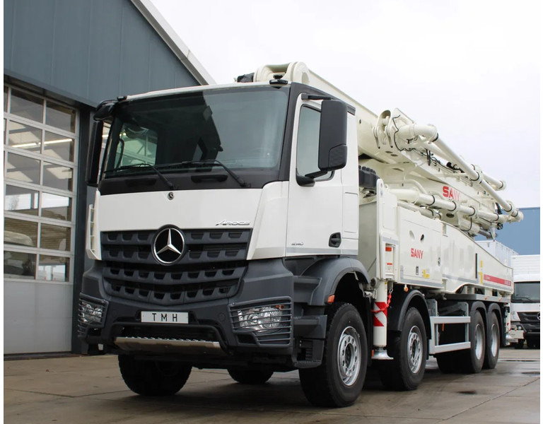 Mercedes-Benz Arocs 4140 8x4 Sany SY43 Concrete pump Build by Putzmeister - Bomba de hormigón: foto 1 Mercedes-Benz Arocs 4140 8x4 Sany SY43 Concrete pump Build by Putzmeister - Bomba de hormigón: foto 1