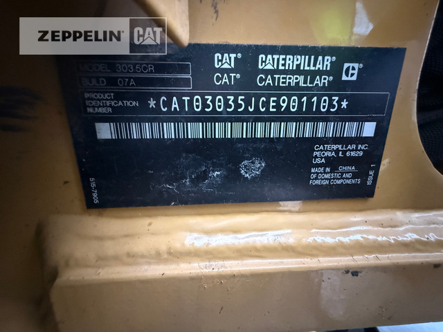 Leasing de Cat 303.5CR-07 Cat 303.5CR-07: foto 25