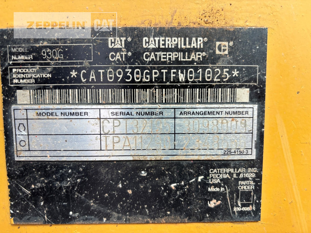 Cargadora de ruedas Cat 930G: foto 25
