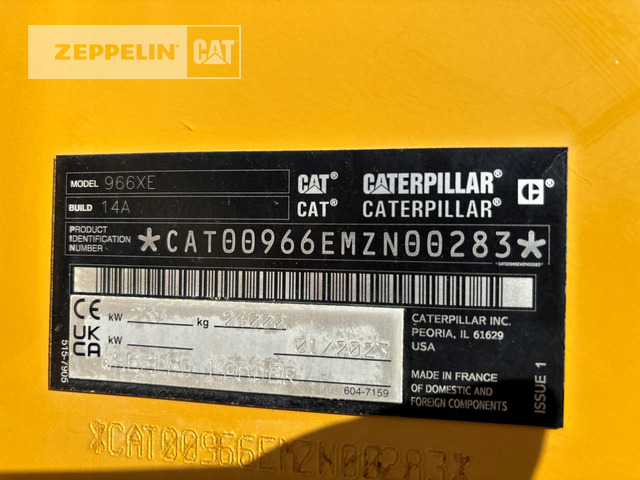 Cargadora de ruedas Cat 966XE: foto 6