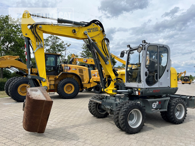 Wacker EW100 - Excavadora de ruedas: foto 1 Wacker EW100 - Excavadora de ruedas: foto 1