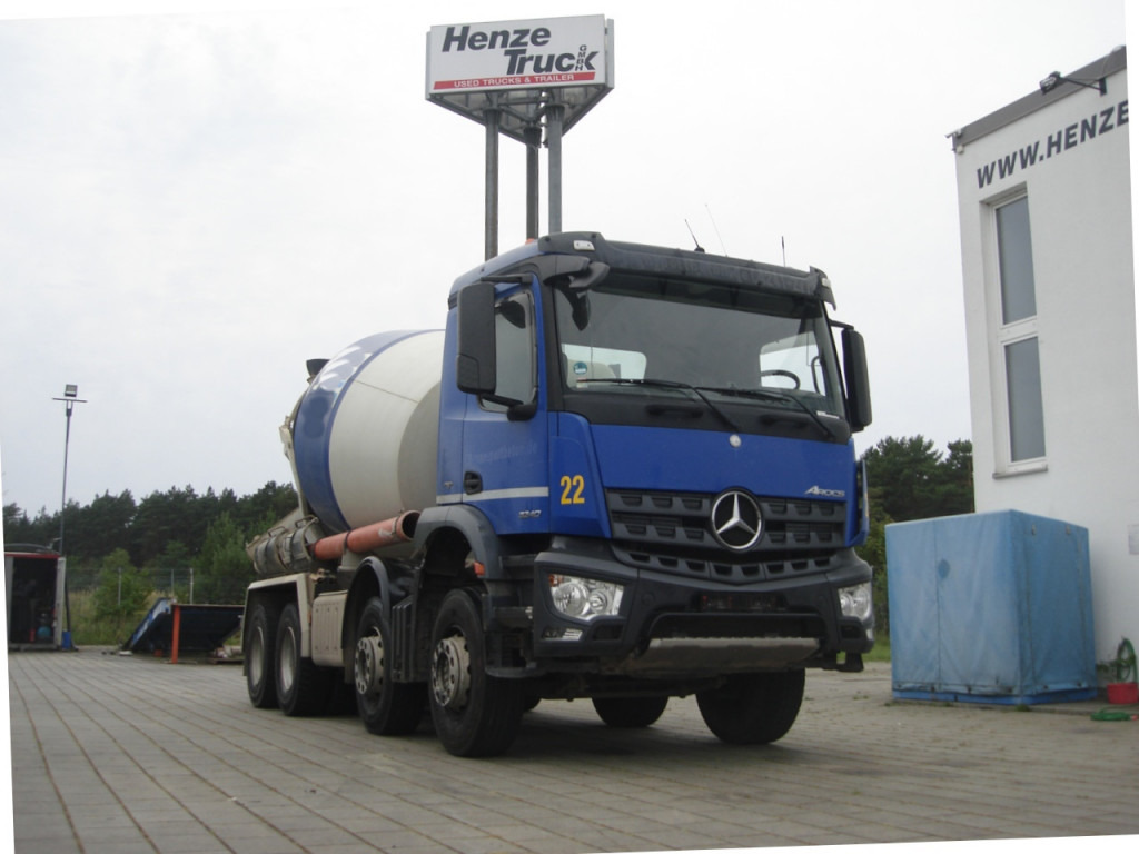 MERCEDES-BENZ Arocs 3240 B Betonmischer Stetter - Camión: foto 1 MERCEDES-BENZ Arocs 3240 B Betonmischer Stetter - Camión: foto 1