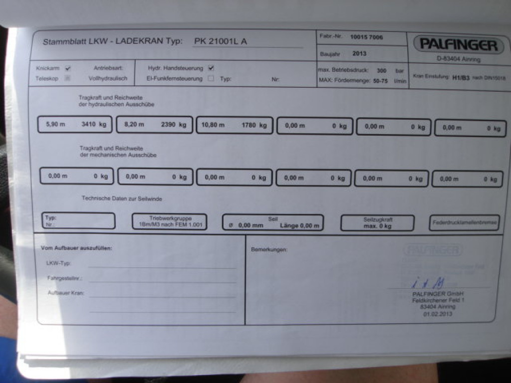 MERCEDES-BENZ Antos 2543 L 6x2 Pritsche Heckkran - Camión caja abierta, Camión grúa: foto 3 MERCEDES-BENZ Antos 2543 L 6x2 Pritsche Heckkran - Camión caja abierta, Camión grúa: foto 3