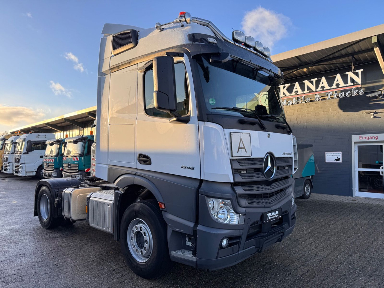Mercedes-Benz 1846 Actros 5  Hydr. Kipper / Walkingfloor 2-Weg - Cabeza tractora: foto 1 Mercedes-Benz 1846 Actros 5  Hydr. Kipper / Walkingfloor 2-Weg - Cabeza tractora: foto 1