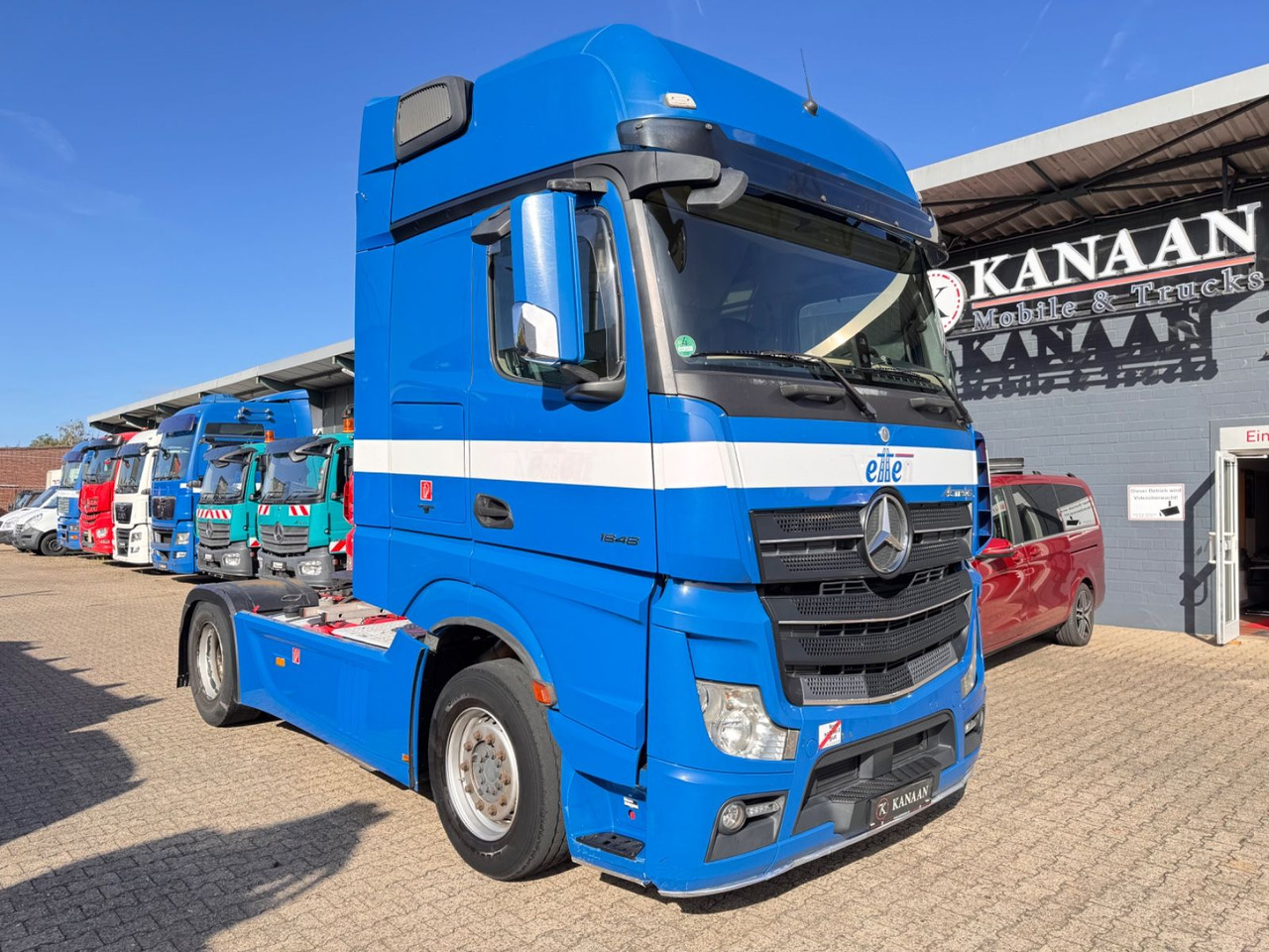 Mercedes-Benz 1848 LL Actros GIGA Hydra Walkingfloor/ Kipper - Cabeza tractora: foto 1 Mercedes-Benz 1848 LL Actros GIGA Hydra Walkingfloor/ Kipper - Cabeza tractora: foto 1