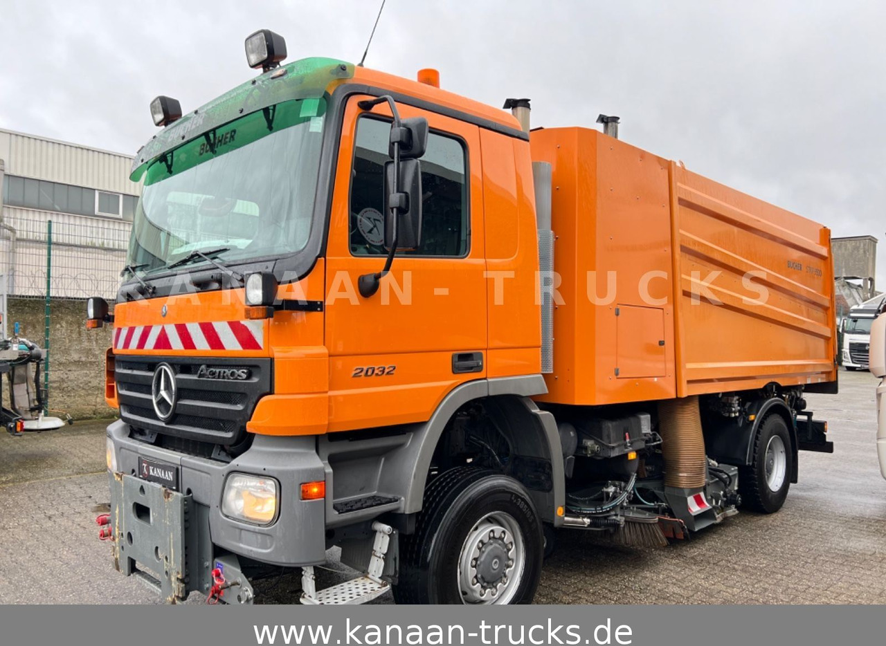 Mercedes-Benz 2032 Actros 4x4 Bucher STKF 9500  AIRPORT  KLIMA - Barredora vial: foto 3 Mercedes-Benz 2032 Actros 4x4 Bucher STKF 9500  AIRPORT  KLIMA - Barredora vial: foto 3